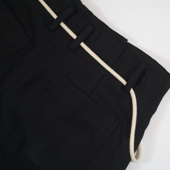 Vince High-rise cropped trouser with wrap rope/cord belt / Unisex Adult - Picture 8 of 9